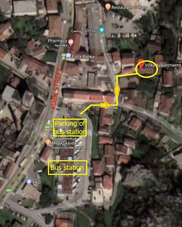 Vicky 1 Apartment Kotor Luaran gambar
